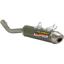 Silencieux Pro Circuit Ti-2 Shorty carbone kevlar Kawasaki 250 KX 2005-2007