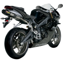 Silencieux AKRAPOVIC Titane Triumph Daytona 675 2006-2012, 675R 2011-2012