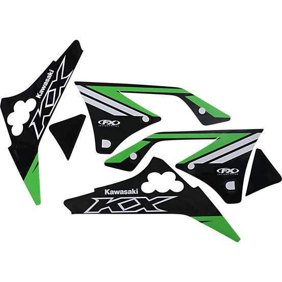 Kit Déco EVO 3 FACTORY EFFEX Kawasaki KX250F 2009-2012