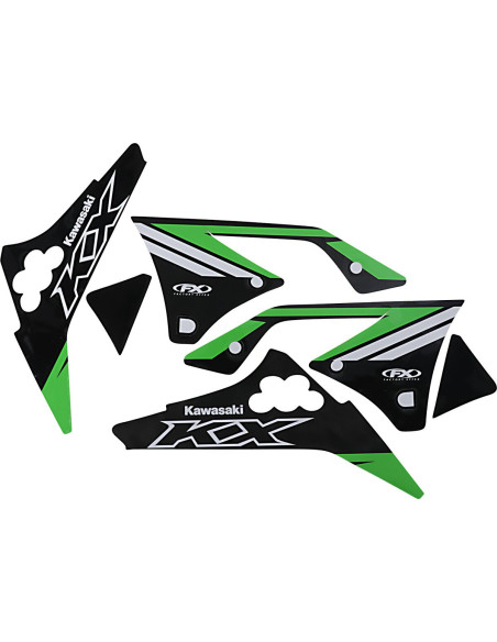 Kit Déco EVO 3 FACTORY EFFEX Kawasaki KX250F 2009-2012