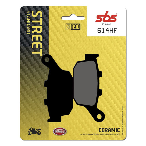 Plaquettes de frein SBS 614 HF Céramique