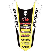 Autocollant garde-boue arrière FACTORY EFFEX SUZUKI RM-Z 250 2004-2006