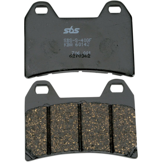 Plaquettes de frein SBS 706 HF Céramique