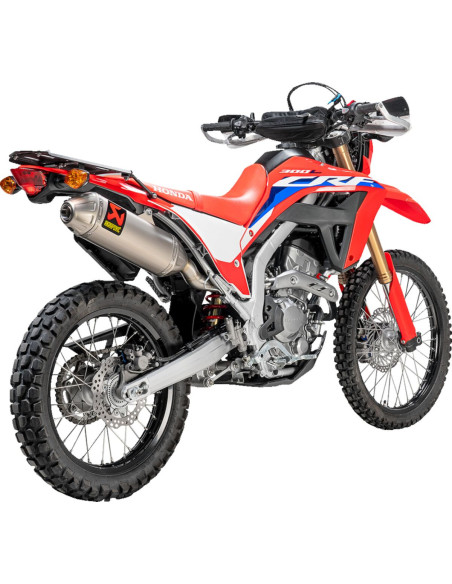 Silencieux en titane AKRAPOVIC - HONDA 300 CRF L 2021