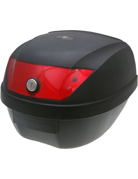 Top case 28L universel 101 OCTANE Noir/Rouge