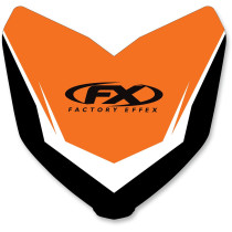 Autocollant garde-boue avant FACTORY EFFEX KTM EXC SX 2008-2012