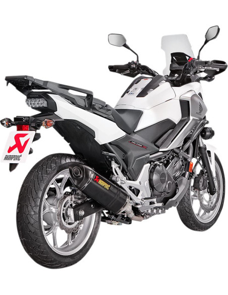 Silencieux AKRAPOVIC Carbone HONDA NC 700/750 X/S, Integra 2012-2018