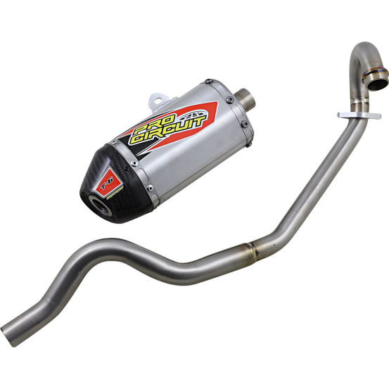 Ligne d'échappement PRO CIRCUIT T6 alu acier KAWASAKI KLX 110 2002-2009 SUZUKI DR-Z 110 2003-2005
