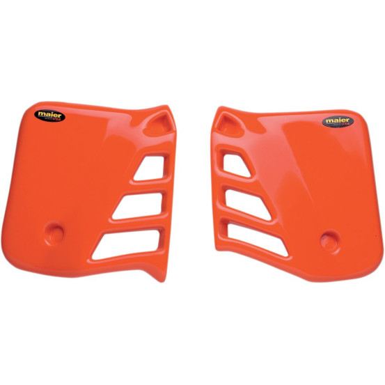 Ecope de radiateur MAIER pour 250 CR R 1985-1987 - Orange