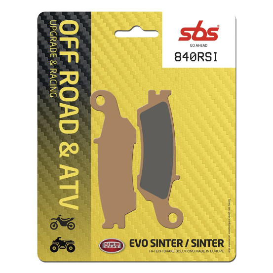 Plaquettes de frein avant SBS 840 RSI Sinter - Evo Sinter
