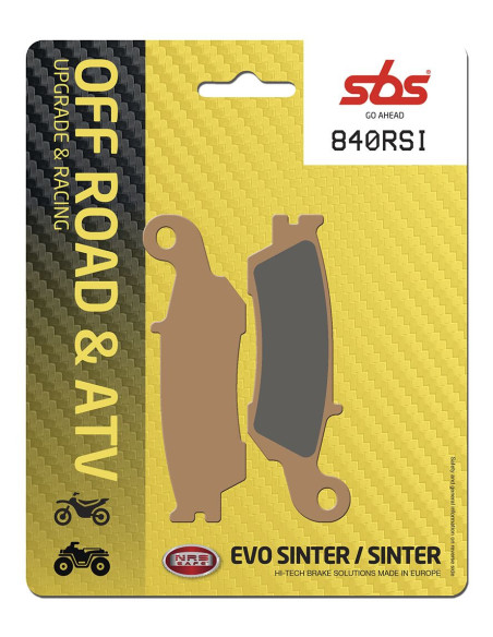 Plaquettes de frein avant SBS 840 RSI Sinter - Evo Sinter