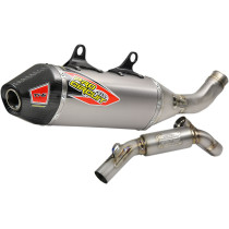 Ligne d'échappement PRO CIRCUIT Ti-6 titane carbone Husqvarna 450 FC 2018-2019 KTM 450 SXF 2018-2019
