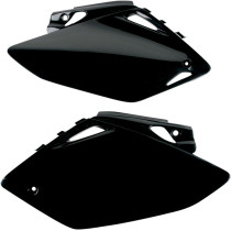 Plaques latérales - Noir - UFO Honda 450 CRF R 2007-2008