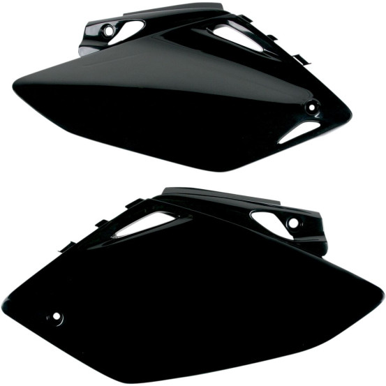 Plaques latérales - Noir - UFO Honda 450 CRF R 2007-2008