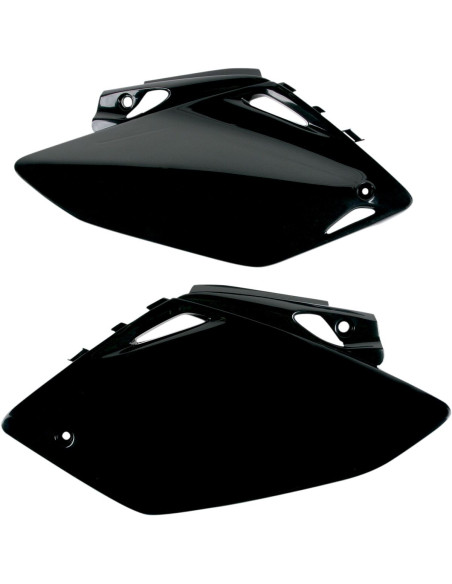 Plaques latérales - Noir - UFO Honda 450 CRF R 2007-2008