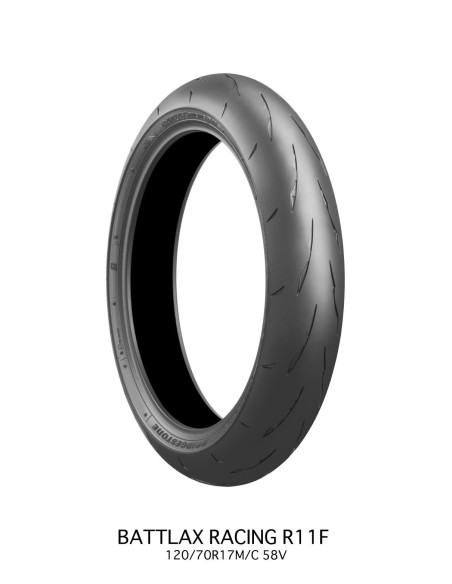 Pneu Avant Compétition BRIDGESTONE BATTLAX RACING R11 SOFT 120/70 R 17 58V TL