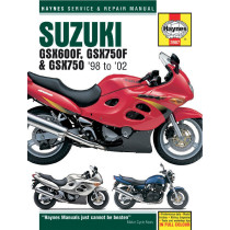 Manuel entretien et réparation HAYNES Suzuki 600/750 GSXF 750 GSX en Anglais