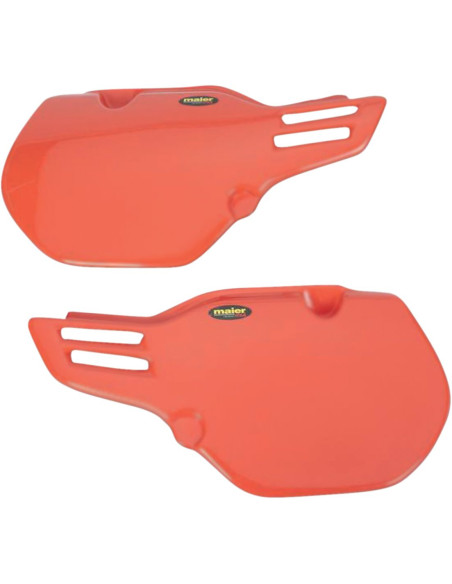 Plaques latérales MAIER pour 125/250/500 CR R 1985-1986 - Orange