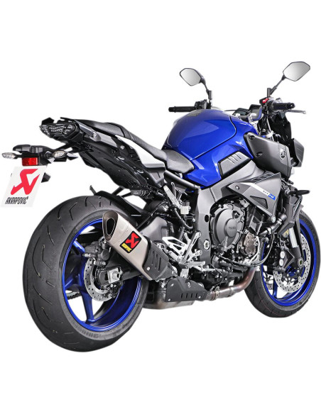 Silencieux AKRAPOVIC Titane YAMAHA MT 10 2016