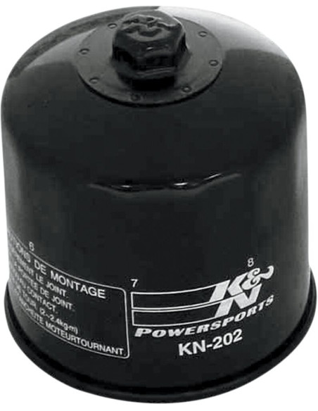 Filtre à huile K&N 202 Honda et Kawasaki