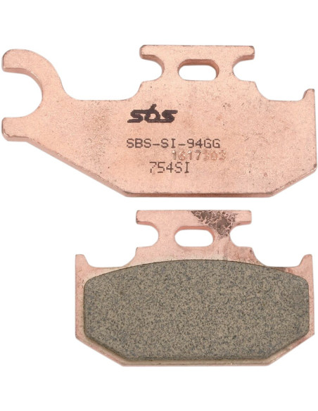 Plaquettes de frein SBS 754 SI Sinter