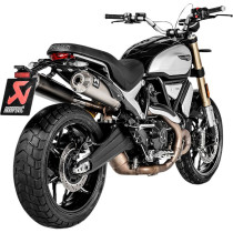 Silencieux AKRAPOVIC Titane Ducati 1100 Scrambler 2018-2019