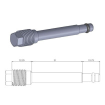 vis axe Moto Master de plaquette avant Yamaha 250 WR R