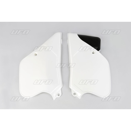 Plaques latérales - Blanc - UFO KTM 125 GS/MX 1991-1992