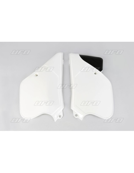 Plaques latérales - Blanc - UFO KTM 125 GS/MX 1991-1992