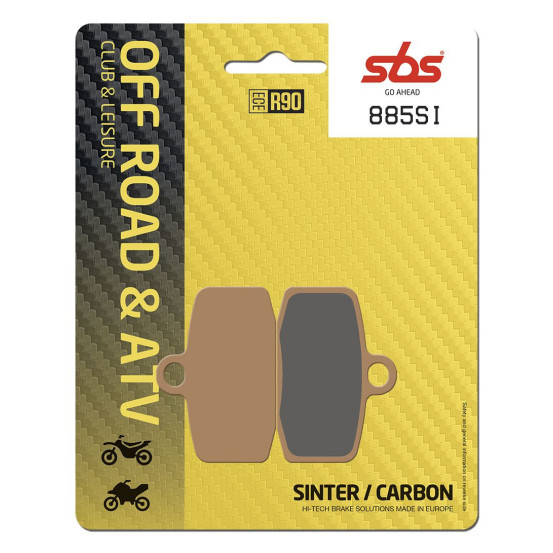 Plaquettes de frein SBS 885 SI Sinter