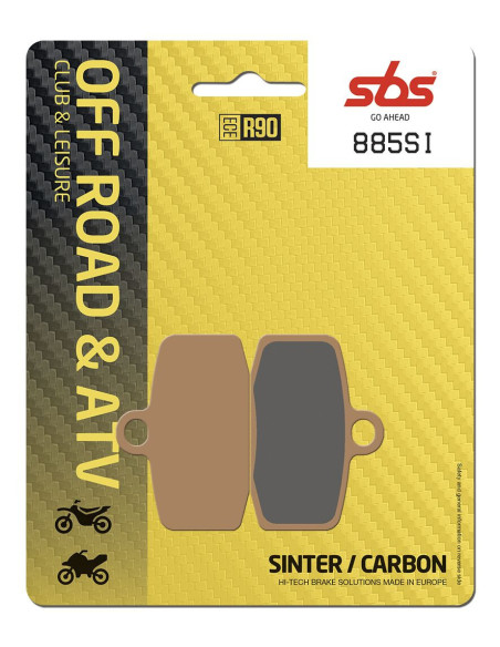 Plaquettes de frein SBS 885 SI Sinter