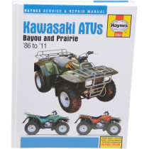 Manuel entretien et réparation HAYNES Kawasaki Bayou/Praire 1986-2011 en Anglais