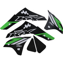 Kit Déco EVO 3 FACTORY EFFEX Kawasaki KX250F 2006-2008