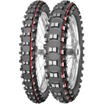 Pneu Arrière Cross MITAS Terra Force-MX 120/80-19 Soft/Mid 63M TT Red