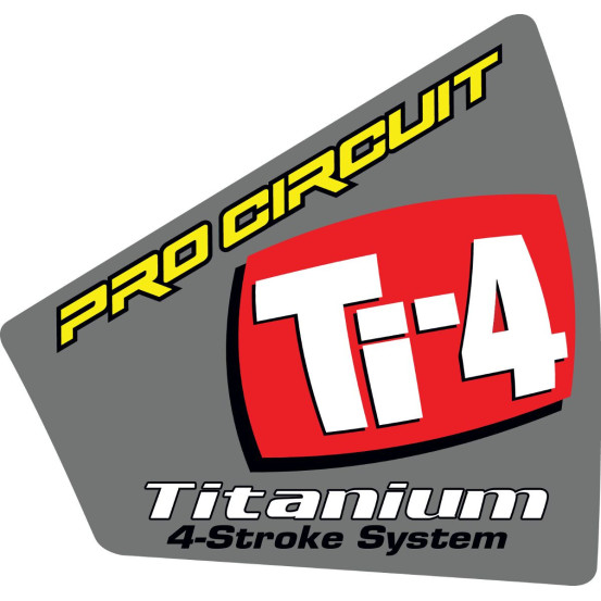 Stickers silencieux Pro Circuit TI-4