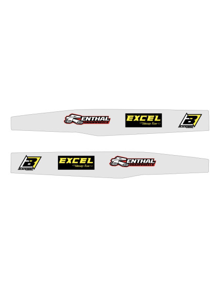 Autocollant de bras oscillant KTM SX-SXF 07-10 EXC 08-14