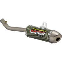Silencieux Pro Circuit Ti-2 Shorty carbone kevlar Kawasaki 125 KX 2003-2005