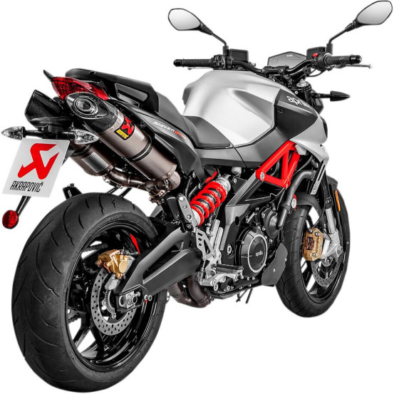 Silencieux Titane AKRAPOVIC Aprilia 900 Shiver 2018