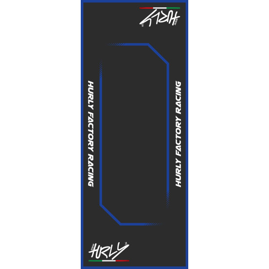 Tapis de sol environnemental HURLY 53x100cm Blue