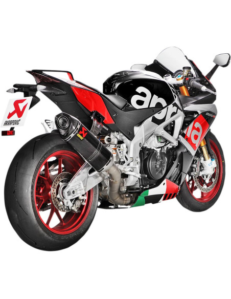 AKRAPOVIC Evolution Line Carbone Aprilia RSV4 2015-16, RSV4R 2015-18, 1100 Tuono V4 RR 2017-18