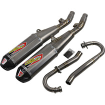 Ligne complète titane embout carbone Pro Circuit Ti6 PRO Honda 250 CRF-R/RX 2020-2021