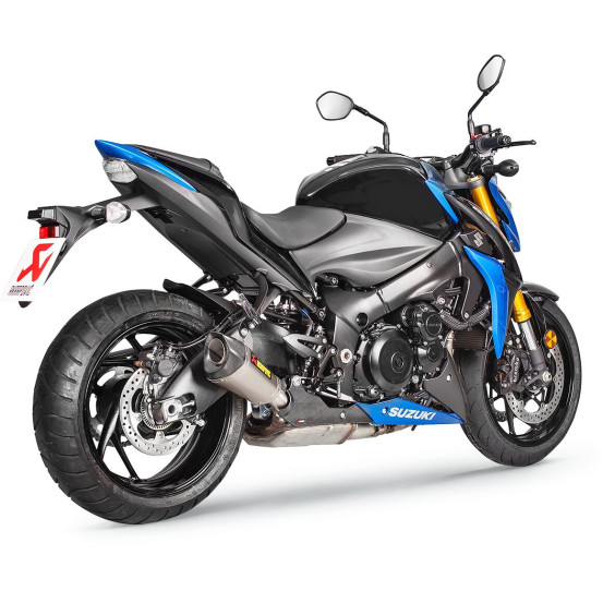 Silencieux Carbone/Titane AKRAPOVIC Suzuki 1000 GSX-S 2018 1000 GSXF 2015-2018