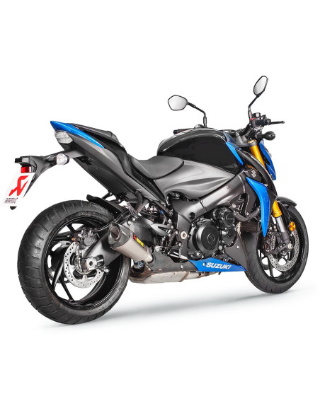 Silencieux Carbone/Titane AKRAPOVIC Suzuki 1000 GSX-S 2018 1000 GSXF 2015-2018