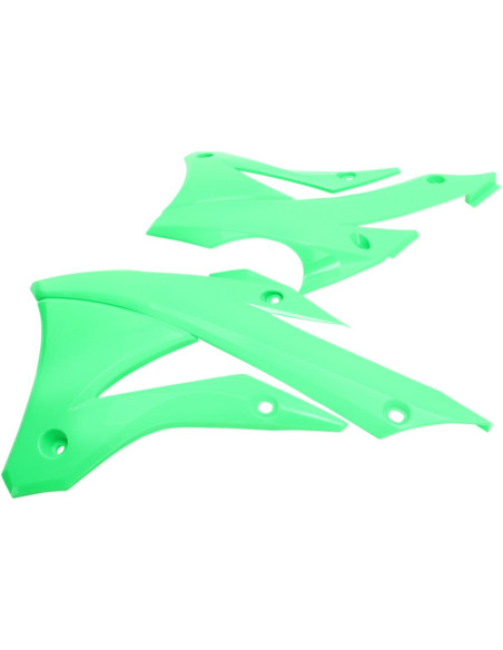Ouies de radiateur - Vert Fluo - UFO Kawasaki 85 KX 2014-2018