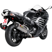 Silencieux AKRAPOVIC Titane Kawasaki ZZR 1400, ZX14R 2016