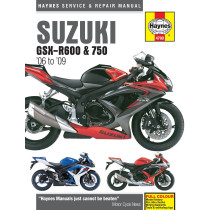 Manuel entretien et réparation HAYNES Suzuki 600/750 GSXR 2006-2009 en Anglais