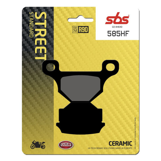 Plaquettes de frein SBS 585 HF Céramique