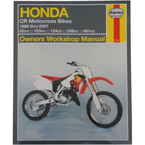 Manuel entretien et réparation HAYNES Honda 125/250/500 CR en Anglais