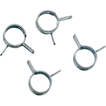 Kit 4 colliers de serrage durite FUEL STAR 10mm gris