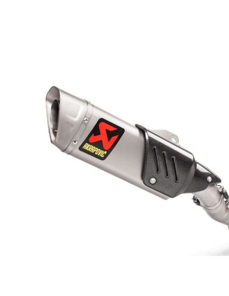 Silencieux de remplacement AKRAPOVIC Titane M-AP00806T